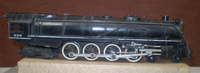 GR) 336 Large Motor American Flyer S Gauge Northern 4-8-4 Steam Locomotive Only