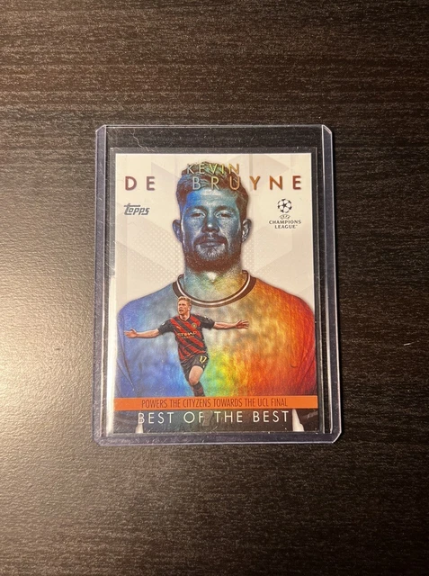 Carte Topps Finest UCC 2023-24 – Kevin De Bruyne – Manchester City – /50 – Near Mint