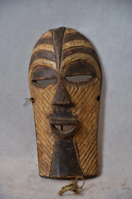 African tribal art, Songye mask  from Democratic Republic of Congo