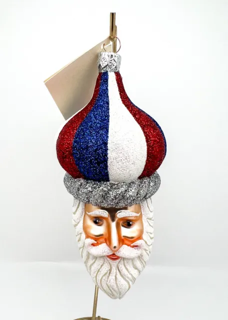 2002 Patricia Breen "Carnival Noel" Patriotic RETIRED Handmade Ornament #2104