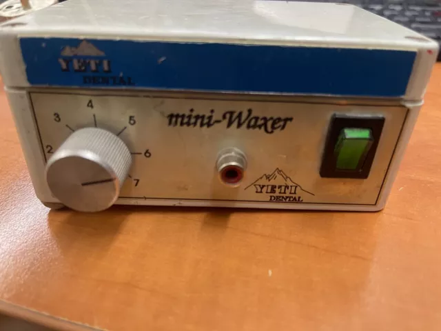 Yeti dental  model mini waxer sans emballage.