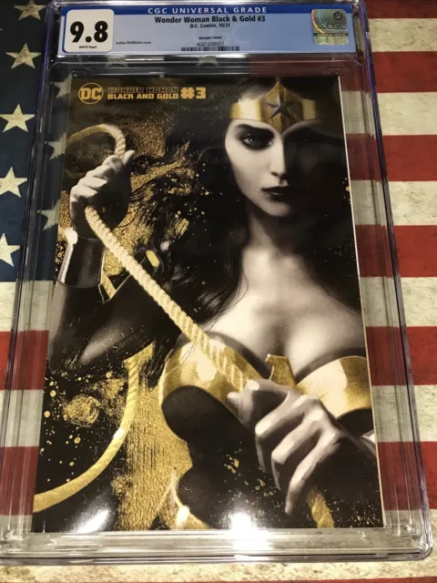 Wonder Woman: Black and Gold #3 Middleton Variant CGC 9.8