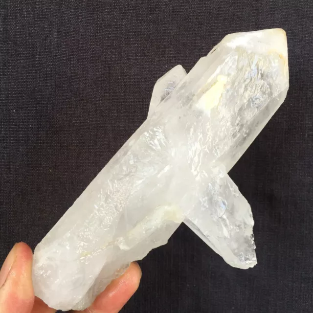 364G Natural White crystal Clear Quartz Cluster Crystal Specimen mineral  F213