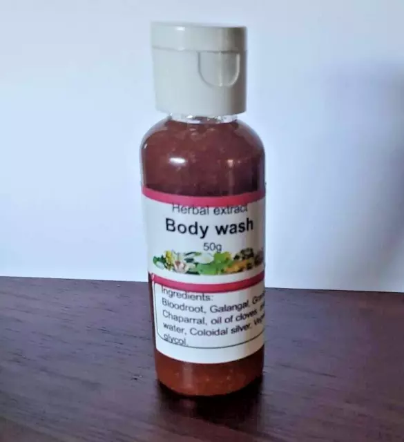 Herbal bloodroot  Bodywash for dogs and cats  containd 4herb mix- 50g