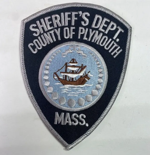 Plymouth County Sheriff Massachusetts MA Patch N5