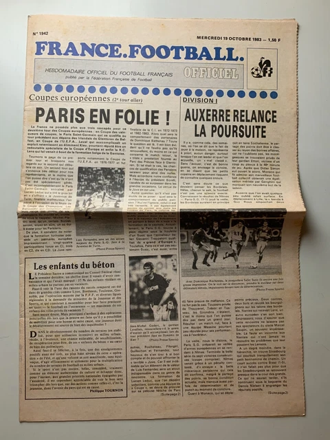 l'equipe magazine Final PSG • EUR 11,00 - FR