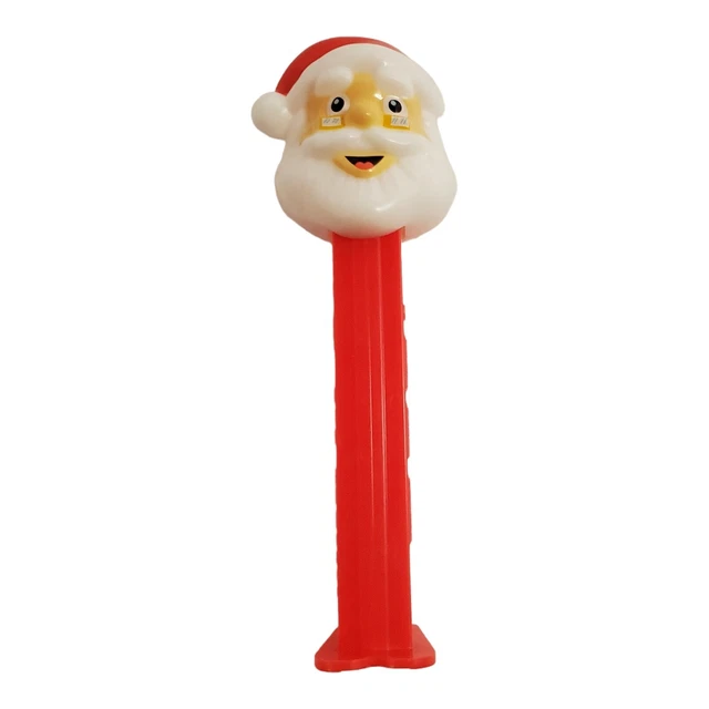 Pez Santa Claus Candy Dispenser Wearing Eyeglasses Christmas