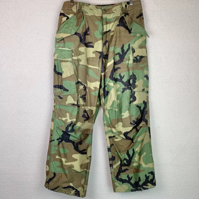 US Military Issue Army OCP Camouflage Combat Pants Men’s Medium Regular Trousers