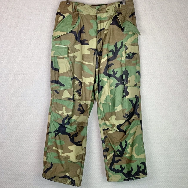 US Military Issue Army OCP Camouflage Combat Pants Men’s Medium Regular Trousers