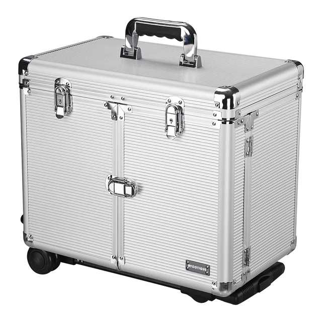 BYOOTIQUE Pro Rolling Makeup Case Trolley Hair Salon Train Cosmetic Organizer BYOOTIQUE Pro Rolling Makeup Case Trolley Hair Salon Train Cosmetic Organizer