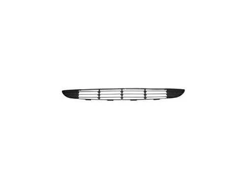 Grille Centrale Pare-chocs Avant Noire Avec Trous Pour Moulures Peugeot 307 à Partir De 09-2005
