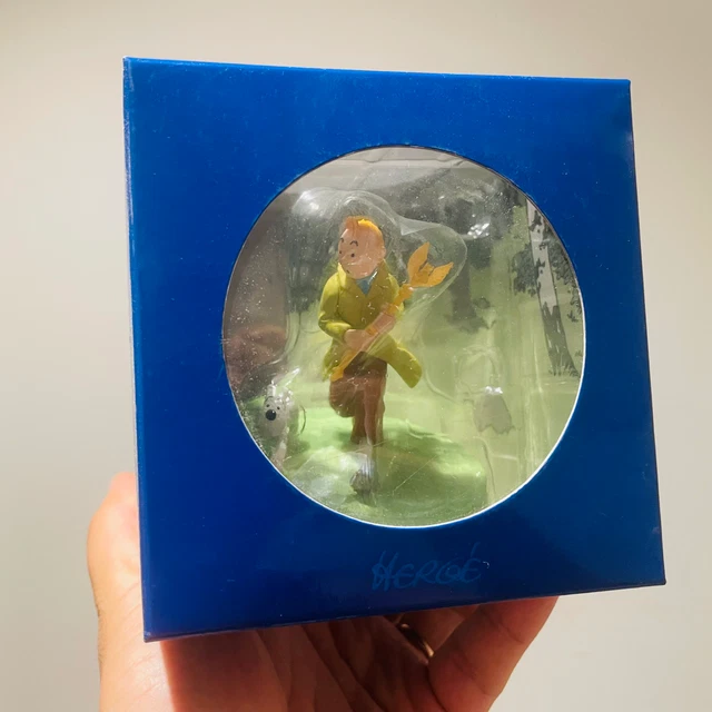 Tintin en scaphandre lunaire - Figurine en PVC de Tintin - 8cm | 4250500000000