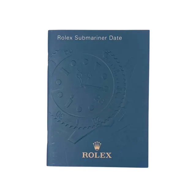 Original Rolex Green Booklet Submariner Date Manual Languages 2009-2010