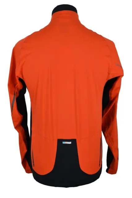MADISON Orange Cycling Jacket size M Mens Pro Rider Developed Full Zip 2