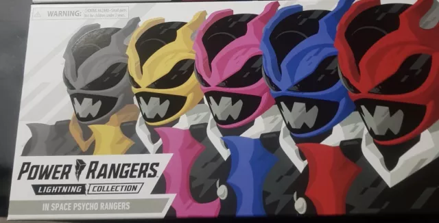 Power Rangers Lightning Collection In Space Psycho Rangers 5-Pack