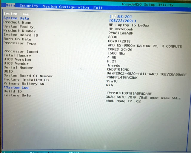 HP ENVY 15-ES 15T-ES 15M-ES CORE I7-1165G7 MOTHERBOARD M45473-001 (NOT WORKING