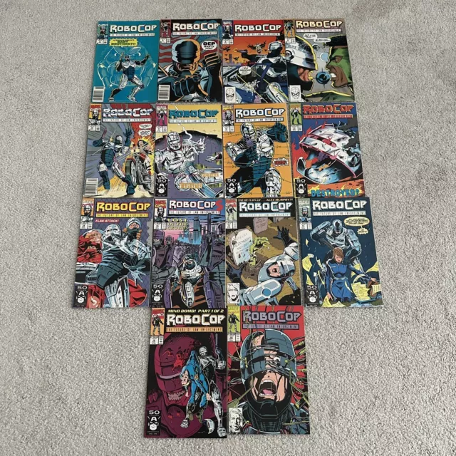 Marvel Comics ROBOCOP Lot #4 5 8 9 10 11 12 13 14 15 16 17 18 19