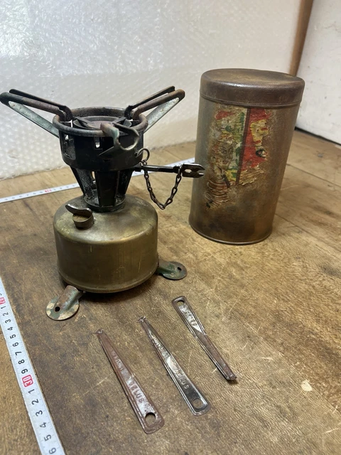 Réchaud De Camping Vintage SELUS Français - Modèle N.32 - Occasion Fonctionnel - Comparable Optimus Vesta Coleman