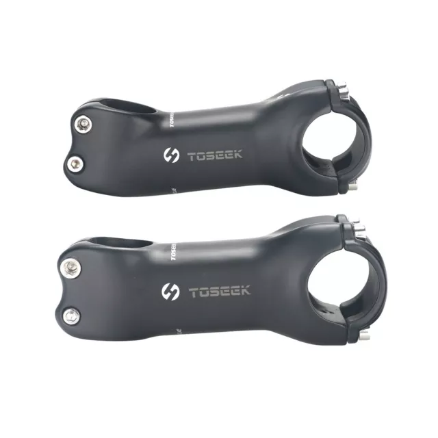 TOSEEK UD Carbon Fiber Bicycle Stem  6°/17° Road MTB Bike Stems 31.8*70-130mm