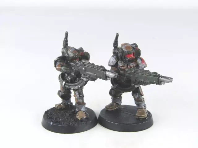 (6102) Kasrkin Veterans Metal Imperial Guard Astra Militarum 40k 30k Warhammer