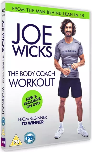 Joe Wicks The Body Coach Workout Dvd Brand New Sealed Region 2 & 4 + Free Uk P&P