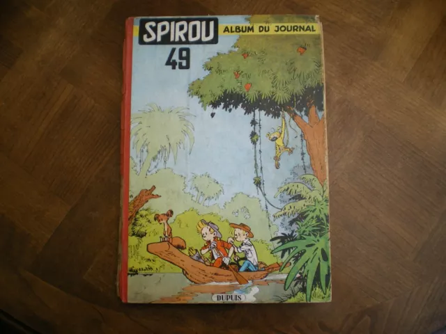 RELIURE ALBUM SPIROU N° 49  N° 833 à 845