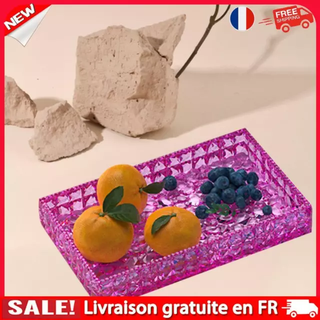 DIY Crystal Epoxy Resin Silicone Storage Tray Mold Home Decor (Rectangle)