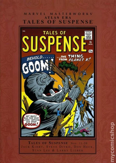Marvel Masterworks Atlas Era Tales of Suspense HC 2-1ST VF 2008 Stock Image