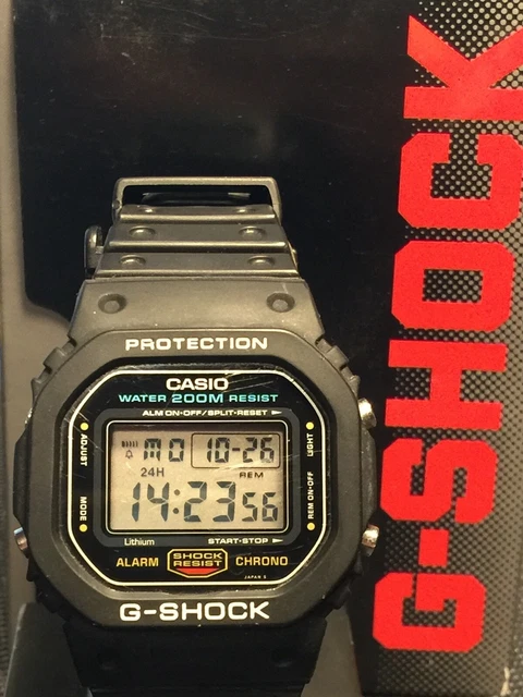 G shock cheap screw back