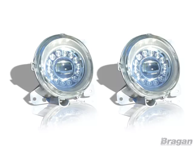 LED Fog Lamps For Scania R P G 5 Series DAF MAN Volvo Truck Light Accessory Pair