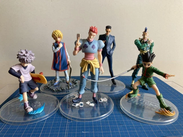 HUNTER×HUNTER FIGURINE GON Killua Kurapika Leorio Hisoka Gitaracle Lot