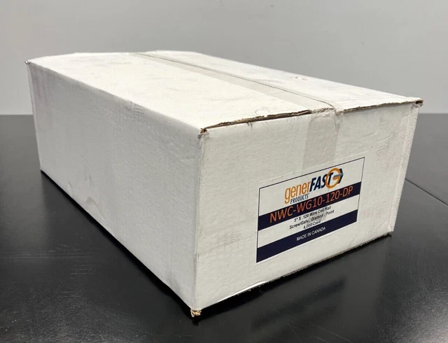 GENERFAST 3" X .120 Wire Coil Nail, Screw/Galv., Diamond Pt., 4M/Case