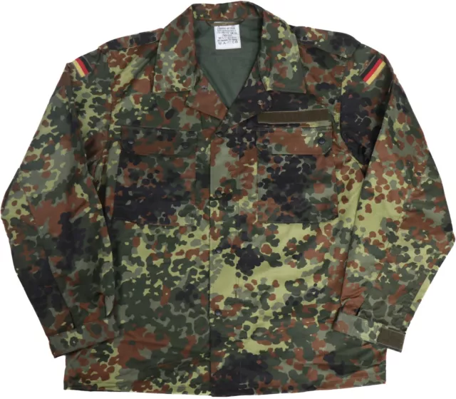 New XXLarge (Gr.10) German Bundeswehr Flecktarn Camo Military Jacket Fleck Army