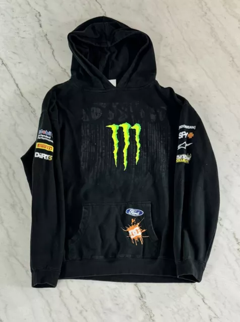 Racing Hoodie Ken Block 43 Gymkhana Ford DC Monster Dirt3 Rally Racing Youth XL