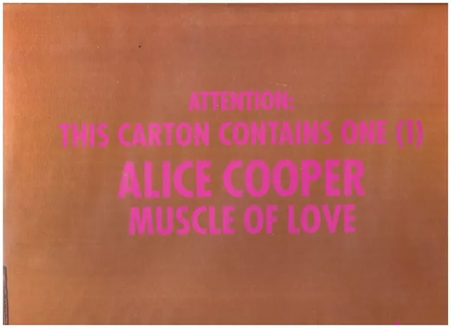 Alice Cooper, Muscle Of Love ( Limited Edition, Reissue, Remastered, 180 Gram )