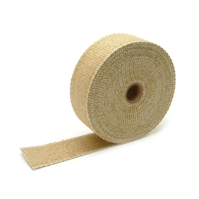Dei 010102 2" X 50' Exhaust Manifold Header Downpipe Heat Wrap - Tan - High Temp