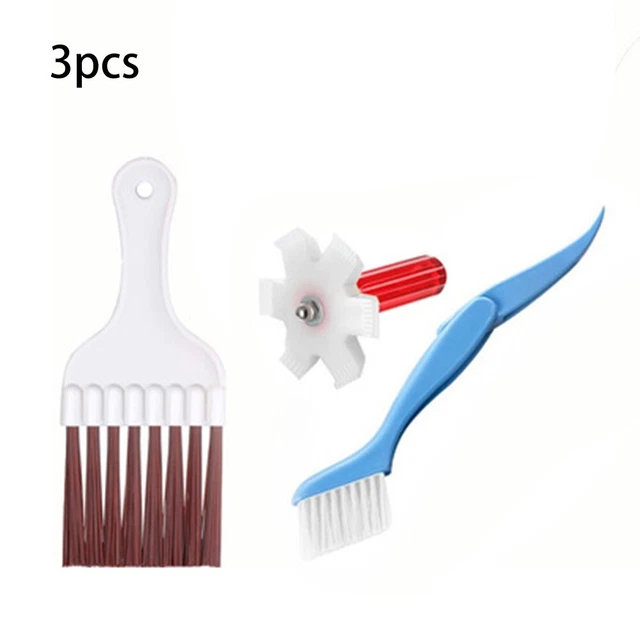Marron Peigne Climatisation Ailette Peigne Outil Kit Pli Pinceau Chaud Solde