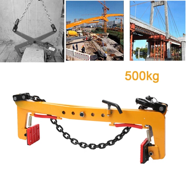 500kg Versetzzange Bordsteinversetzzange Steingreifer Klinkergreifer Steinzange
