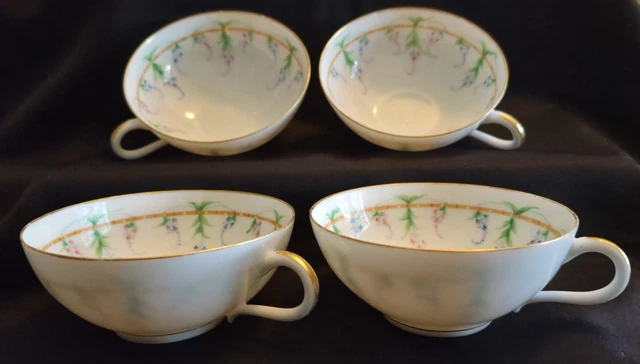 Lot De 9 Tasses à Café Pillivuyt Bleues - Crédit Mutuel Design Denovo