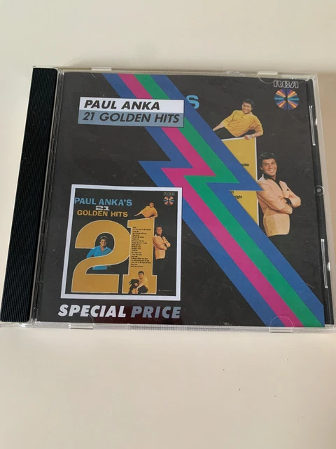 PAUL ANKA – Paul Anka's 21 Golden Hits – RCA Victor LSP-2691
