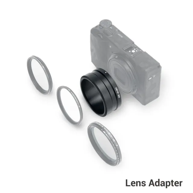 Lens Adapter Ring for Ricoh GR III GR3 can be Installed GW-4 Lens Filter as GA-1