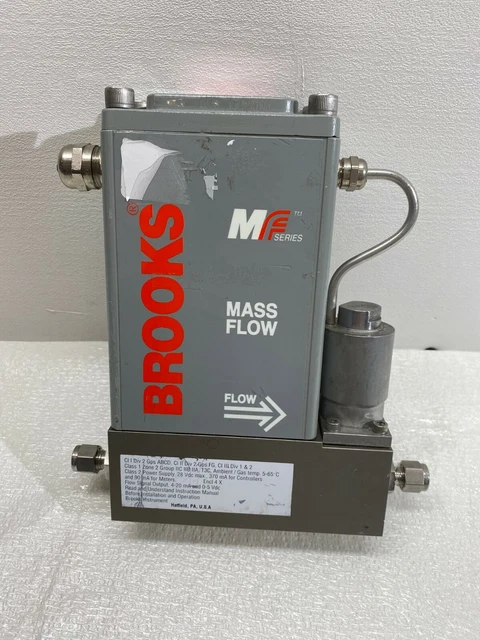 Brooks MF Series Smart Mass Flow Controller MF50I, 225 SLPM with Warranty