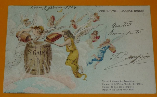 Carte Postale Vintage 1911 Publicité Politique Humoristique Chicago - Occasion