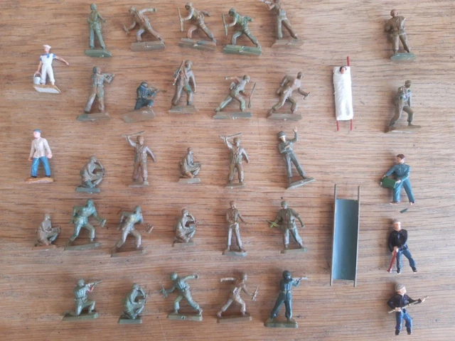 lot soldats Mini Starlux 30 Mm