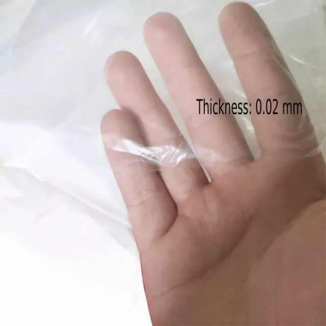 Clear Plastic Sheeting Roll Polythene Cover Poly Tunnel Greenhouse Film Parts