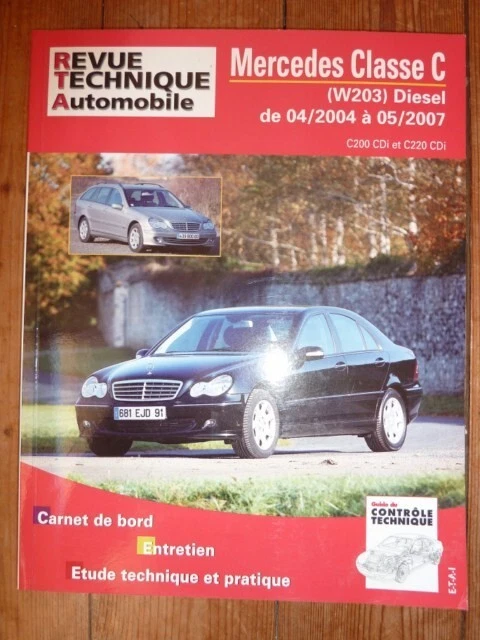 Revue Technique Automobile Mercedes Classe A II (W169) - Réédition Neuve, Port Réduit France