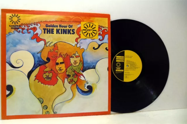 THE KINKS golden hour of LP EX-/VG+, GH 501, vinyl, greatest hits, best of, 1971
