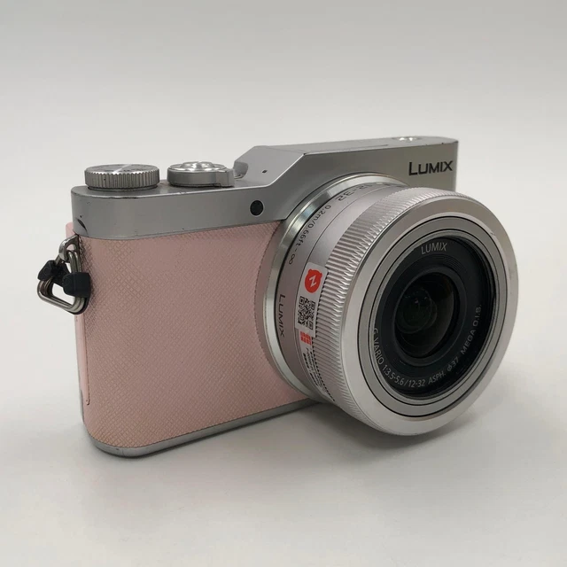 PANASONIC LUMIX DC-GF9 Digital Mirrorless Camera Pink + Lens 12