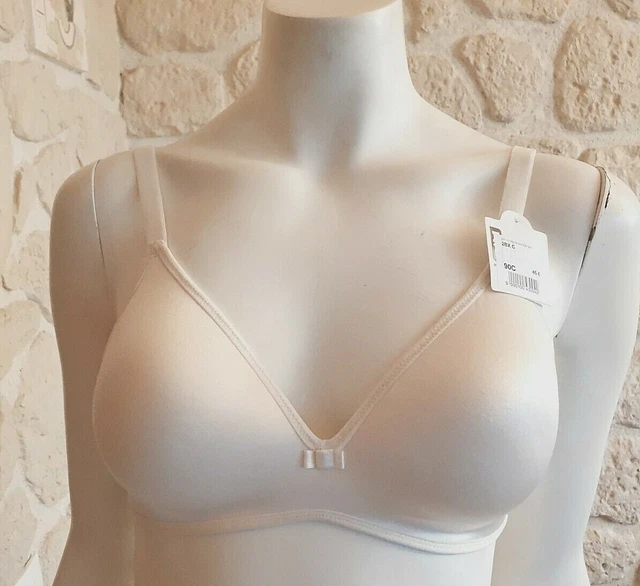 Soutien-gorge DIM Violet Taille 95C - Neuf Avec étiquettes (étiqueté 45€) - Armature