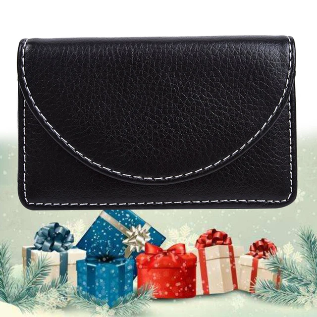 Porta Business Organizer Pelle Miss Man Card Versione Coreana